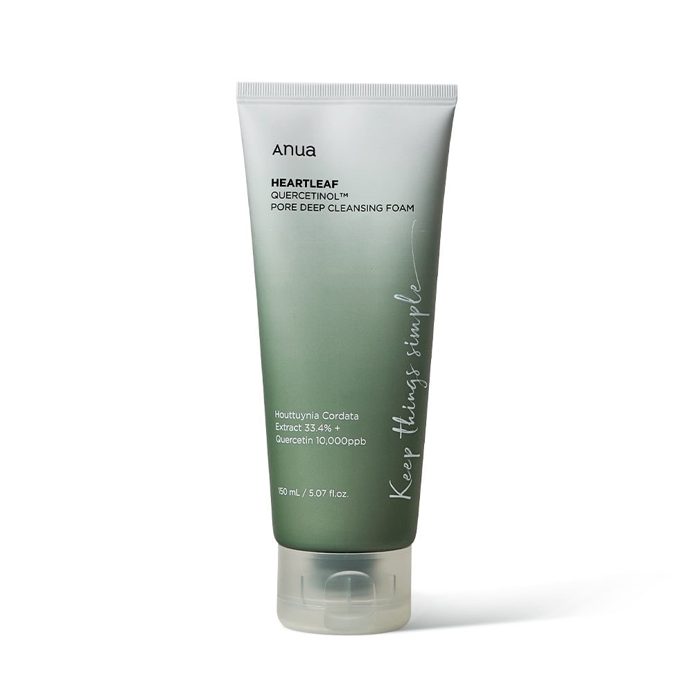 Anua Heartleaf Quercetinol Pore Deep Cleansing Foam 5.07oz/150ml